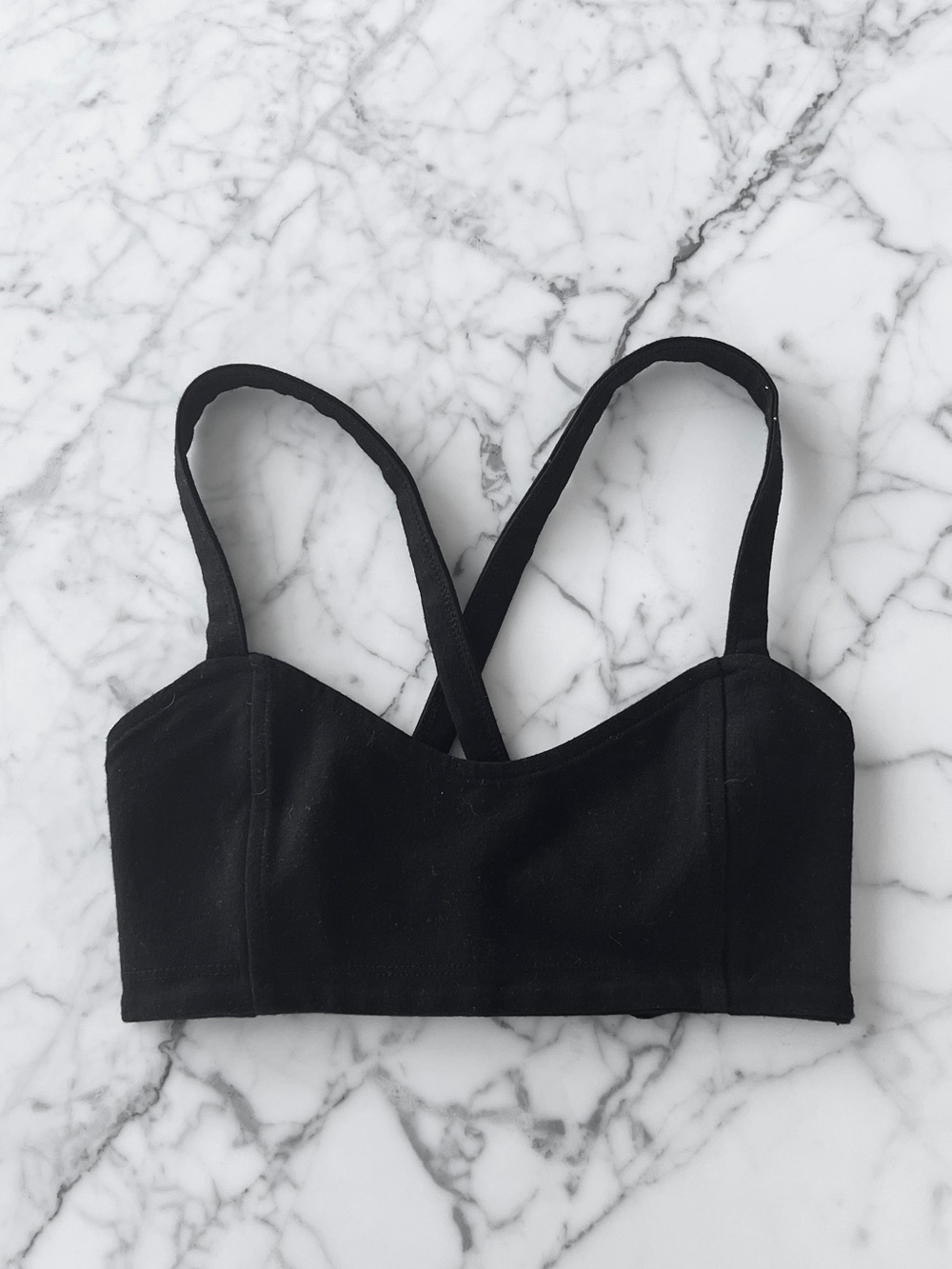 BNWOT Talula Black Cross-Back Bralette